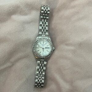 Citizen Silver Watch with Day-Date Display quartz